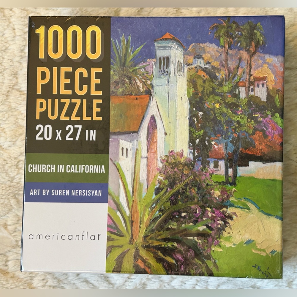 americanflat Church in California 1000-Piece
Puzzle